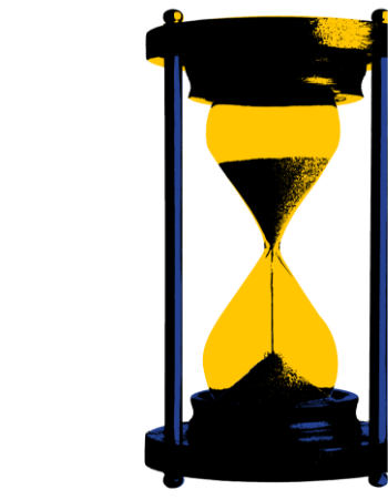 Image of an hourglass